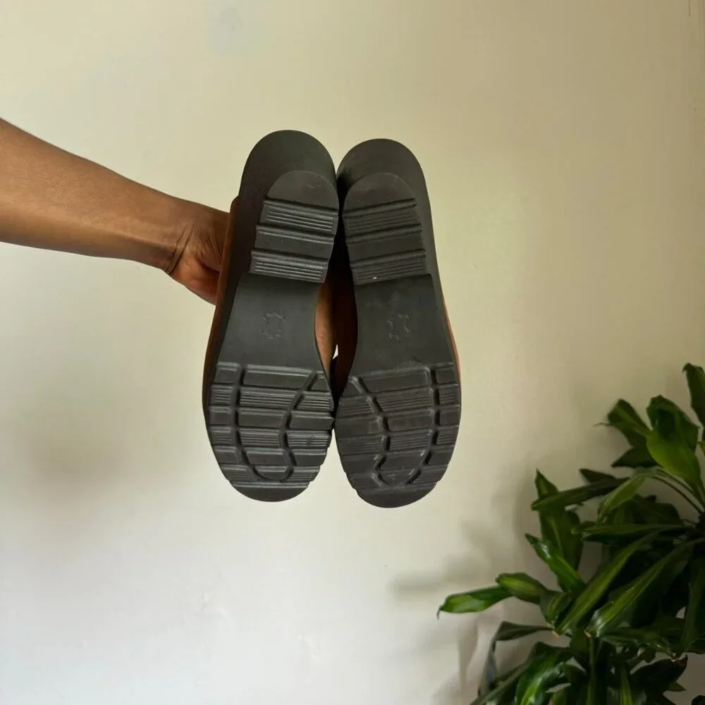 Vintage Strappy top buckles‎ wedge sandals
